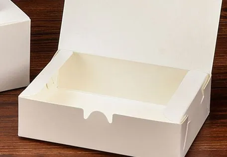 Environmentally Friendly Materials Oil-Proof Customized Disposable Paper Snack Boxes for Snacks