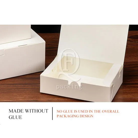 Lightweight Sturdy and Durable Customized Take Away Snack Paper Boxes for Buffet