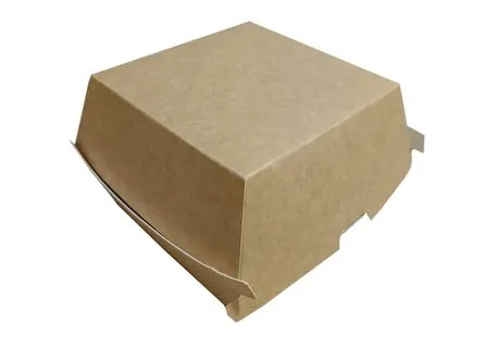 Waterproof Stable and Reliable Customized Hamburger Packing Paper Box for Theater Viewings