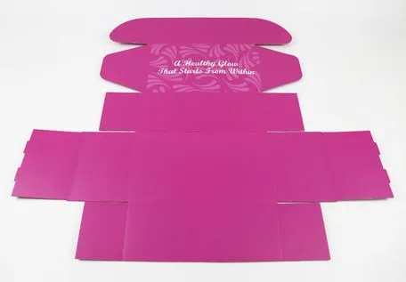 Comfortable to The Touch Lightweight Colored Paper Boxes for Household Product Packaging