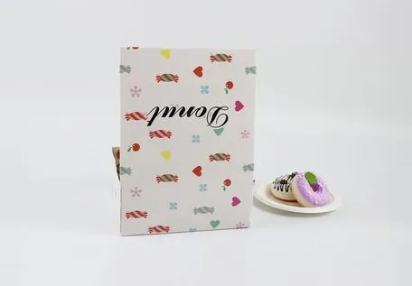 Easy to Stack Prevent Vibration Rectangle Paper Cake Box for Opening Ceremony