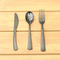 Factory Wholesale Custom Food Grade Disposable Recyclable Eco-Friendly Spoon Fork Plastic Paper Cutlery