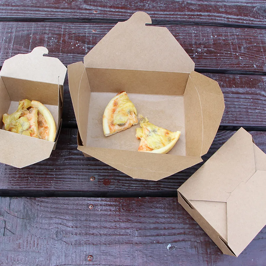 Custom Cardboard Box/Biodegradable Container/Paper Food Packcontainers/Food Paper Packing Box/Frozen Fish Box/Disposable-Tableware