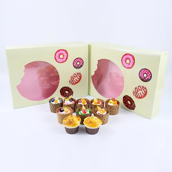 Custom Wholesale High Quality Colorful Paper Takeaway Cake Box Custom Cake Packaging Box
