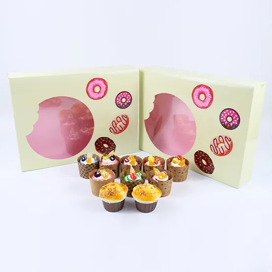 Custom Wholesale High Quality Colorful Paper Takeaway Cake Box Custom Cake Packaging Box