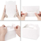 Factory Biodegradable Paper Cake Packaging White Kraft Paper Box with Handle Fancy Eco-Friendly Cardboard Cake Box