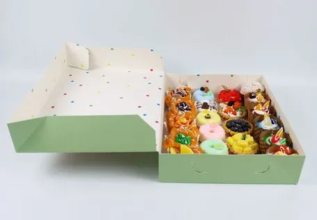 8inch Custom Package Printed Cheese Cake Box, Cake Carrying Box, Birthday Cake Packaging Box