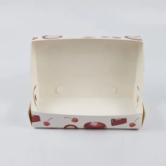 Custom Cake Box with Window for Cupcakes and Desserts Cupcake Box