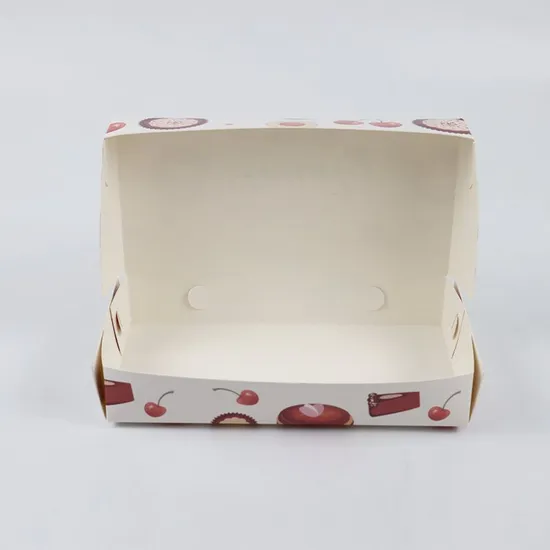 Custom Cake Box with Window for Cupcakes and Desserts Cupcake Box