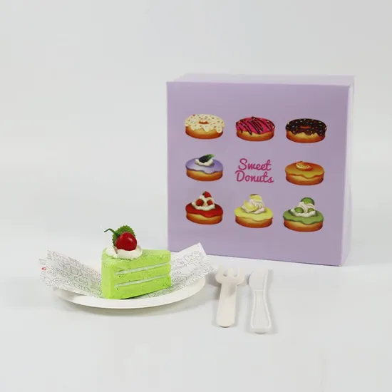 Wholesale Customized Factory Price Foodgrade Corrugated Cake Box Cookies Donut Packaging Box