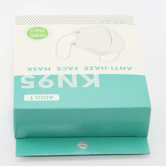 Factory Wholesale Customized Multi Color Packaging Storage Eco-Friendly Degradable Personalized Disposable Cosmetic Gift Carton Medical Mask Paper Box