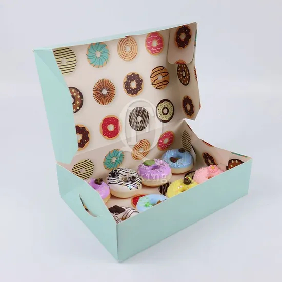 High-End Design Anti-Scratch Customized Cake Gift Paper Box for Afternoon Tea Party
