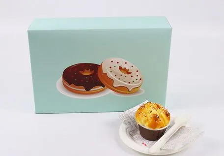 Durable and Strong Compression-Resistant Customized Paper Cake Box for Children&prime;s Park Activity