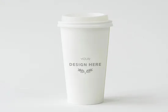 Wholesale Custom Single or Double Wall Disposable Coffee Hot Drink Paper Cup