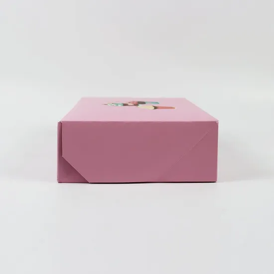 Custom White Paper Cupcake Box for Birthday Holiday Party Bakery Cake Packaging Boxes Cake