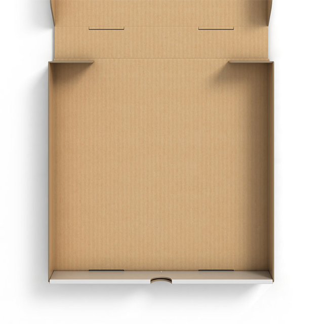 Factory Cheap Wholesale Customized Disposable Eco-Friendly Offset Printing Corrugated Kraft Paper Fast Food Lunch Meal Packaging Pizza Box for Food Use