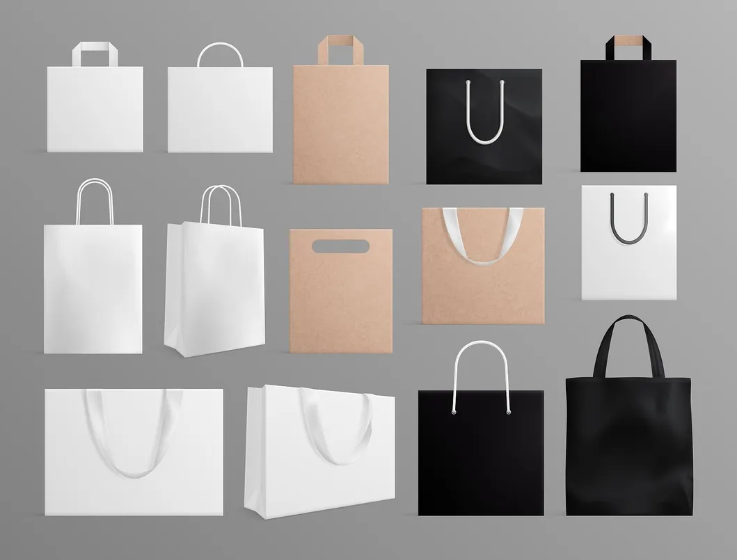 Custom Foldable Printing Creativity Design Logo Shopping Gift Packaging Paper Bag
