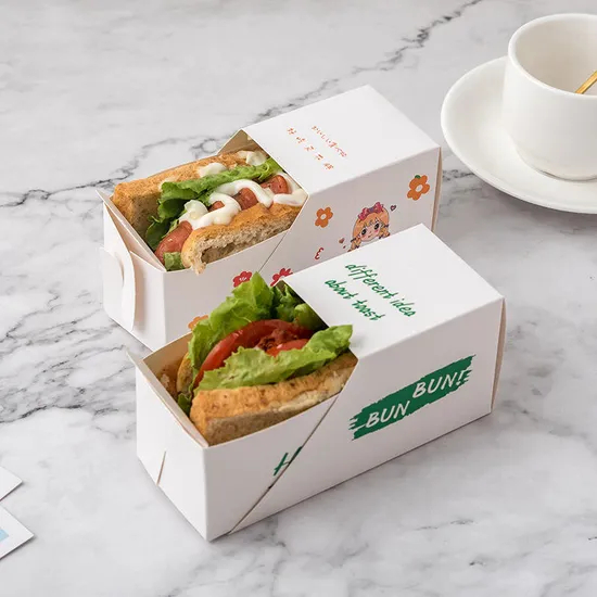 Factory Wholesale Customized Food Grade Sandwich Cookies Chocolate Desert Donut Cake Biscuit Macaron Bakery Pies Sweet Food White Card Paper Packing Drawer Box
