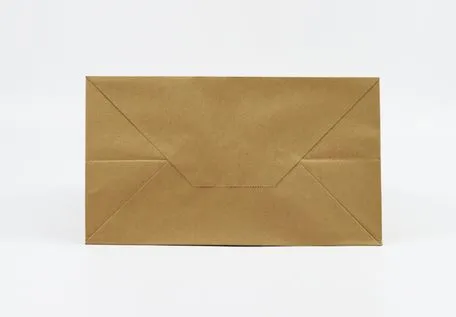 Wholesale Custom Printing Luxury Personalized Degradable Recyclable Shopping Gift Fruit Food Packaging Kraft White Card Paper Bag with Portable Handle