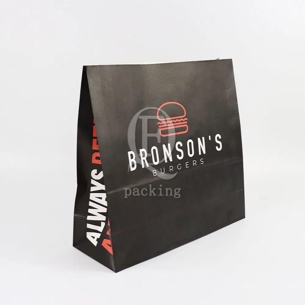 Wholesale Custom Printing Luxury Personalized Multi-Color Degradable Eco-Friendly Recyclable Shopping Gift Food Packaging Kraft White Card Paper Bag