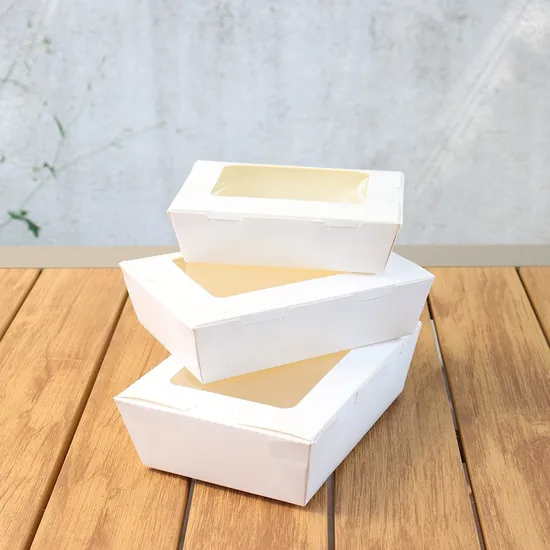 Take Away Box/Pizza Packing Box/Food Paper Packing Box/Disposablesalad Food Packaging/Lunch Box/Custom Cardboard Packaging Box