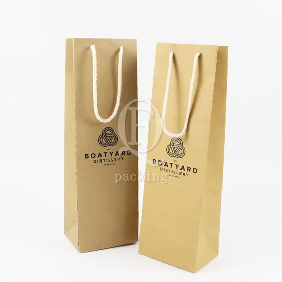 Wholesale Custom Printing Luxury Personalized Degradable Recyclable Shopping Gift Food Cosmetic Jewelry Packaging Kraft White Card Paper Bag with Handle