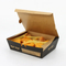 Customized Paper Box Disposable Kraft Paper Food Box Lunch Paper Box Withwindow Kraft Paper Box Packaging Box