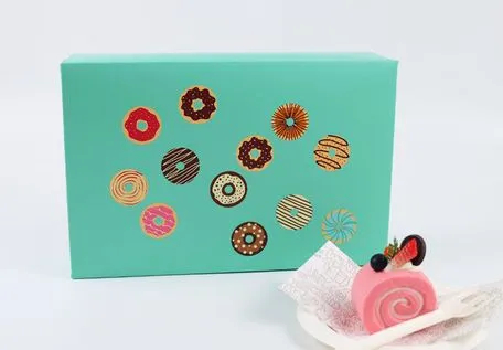 Factory Cheap Custom Printed Logo Size Food Grade Doughnut Wholesale Disposable Bakery Delivery Packing Macaron Paper Cupcake White Cardboard Box