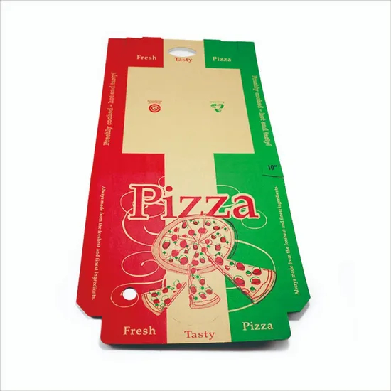 12inch Wholesale Custom with Logo Cardboard Packaging Corrugated Delivery Pizza Box