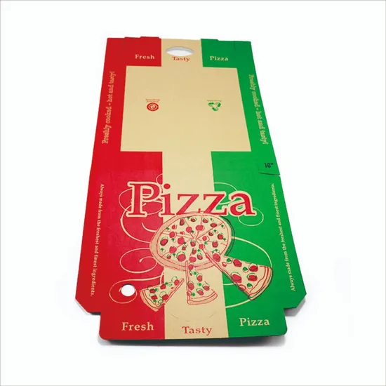 12inch Wholesale Custom with Logo Cardboard Packaging Corrugated Delivery Pizza Box