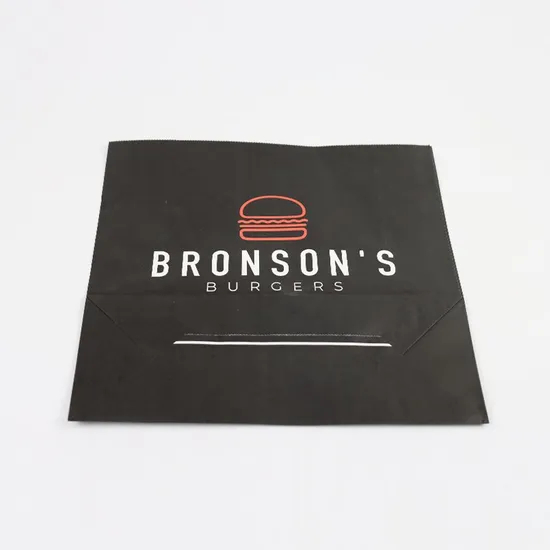 Printed Disposable Shopping Brown Kraft Paper Bag Luxury Gift Packaging