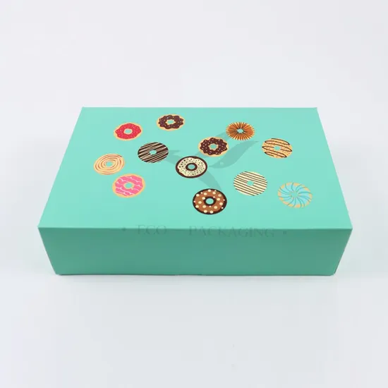 Cake Box Biodegradable Square Cardboard Paper Bento Cake Box Packaging Withlogo Printed