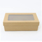 Wholesale Cup Cake Bakery Cookies Tart Food Gable Christmas Eve Paper Santa Gift Packaging Box