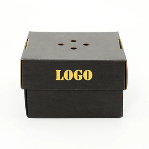 Compostable Disposable Paper Food Box for Hamburger Kraft Paper Fast Food Hamburger Clamshell Packaging Box