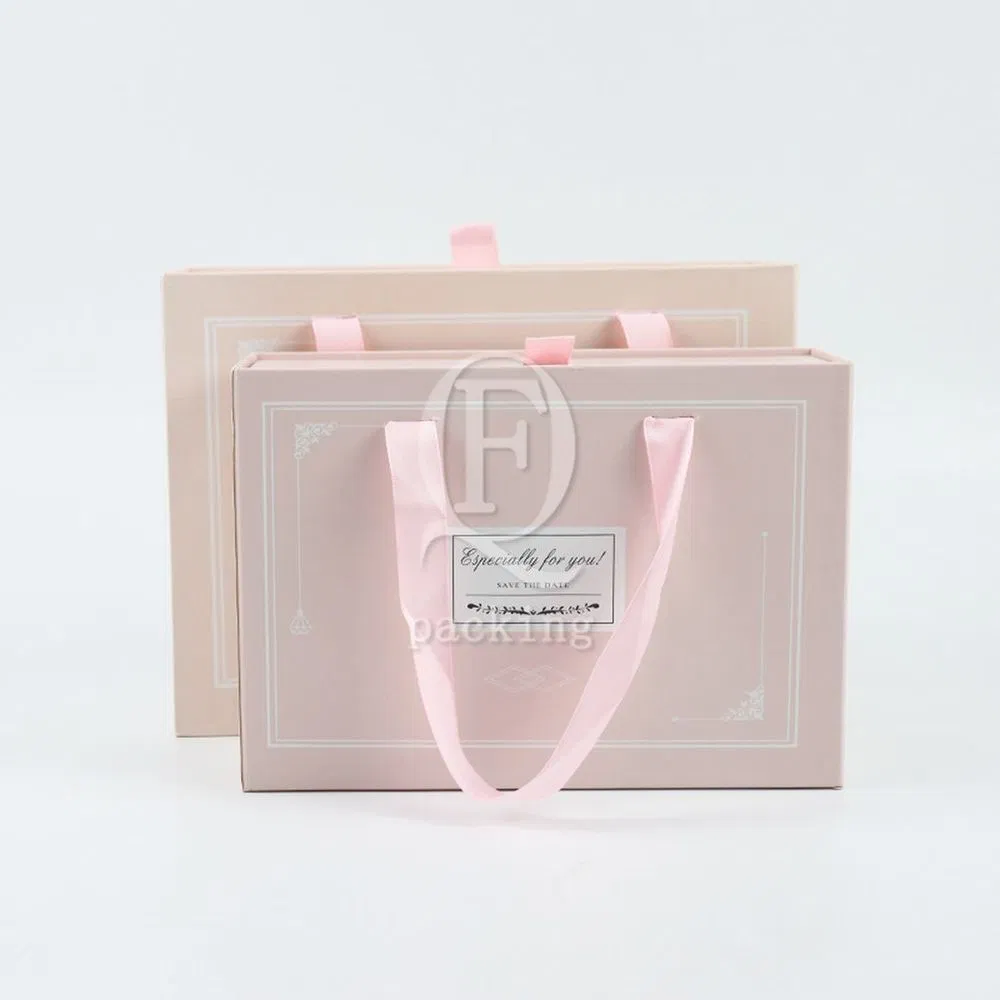 Wholesale Luxury Biodegradable Aircraft Packaging Customized Corrugated Printed Shoe Clothing Scarf Shipping Gift Case Storage White Card Box with Handle