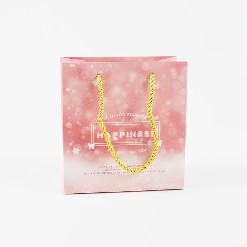 Factory Cheap Customized Printing Logo Luxury Personalized Degradable Shopping Gift Food Cosmetic Jewelry Packaging Kraft Cardboard Paper Bag with Handle