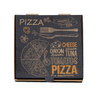 Factory Cheap Food Grade White Corrugated Cardboard Pizza Box Wholesale Pizza Box Supplier Custom Pizza Paper Boxes